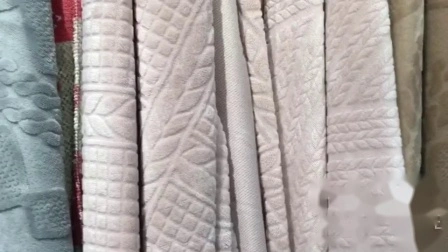 Фланелевое флисовое одеяло вязанной вязки с кисточкой для рук